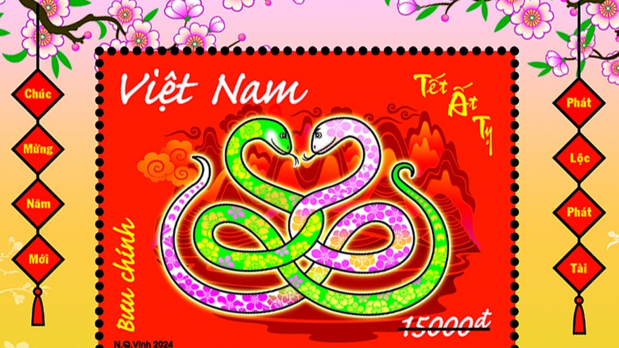 Year of Snake stamp collection released ahead of Lunar New Year